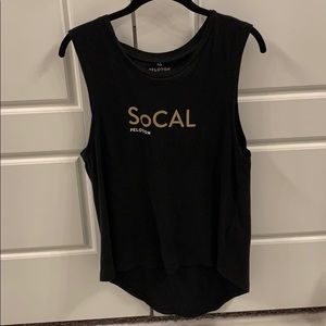 Super cute black Peloton tank.